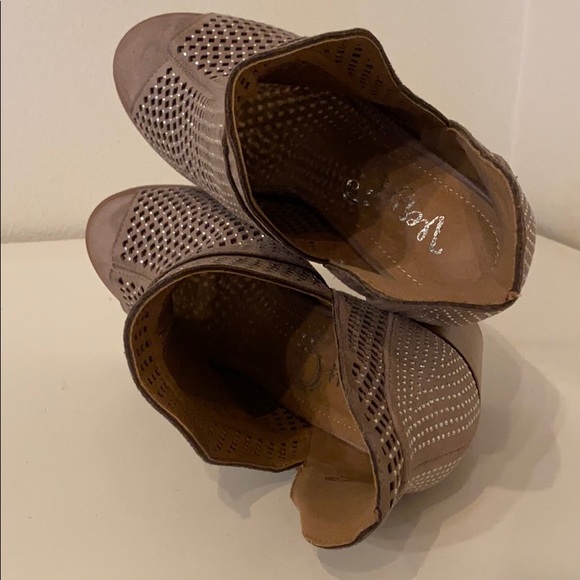 Suede Slip on Booties with sparkle - Picture 5 of 5